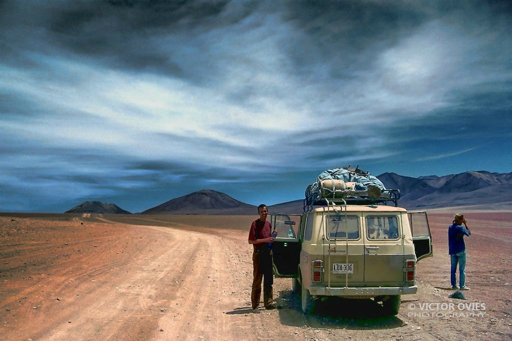 Road from Uyuni to Atacama